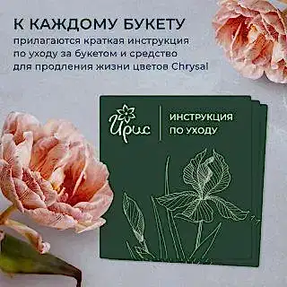 монобукет 7 лилий под ленту 